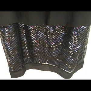 Chiffon and sequin dress